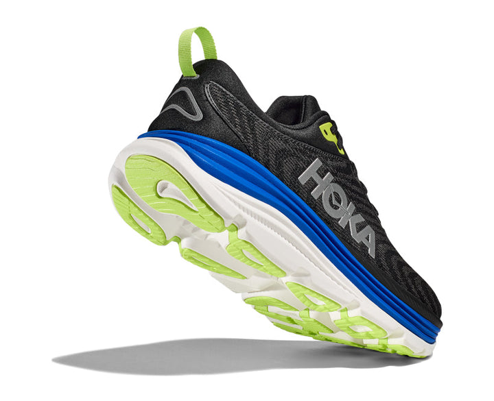 Hoka M GAVIOTA 5 Svart / Elektrisk Kobolt