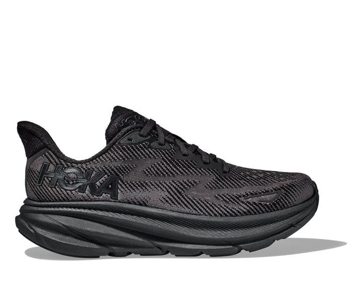 Hoka M CLIFTON 9 Svart / Svart