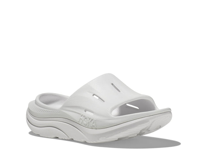 Hoka U ORA RECOVERY SLIDE 3 Vit / Vit
