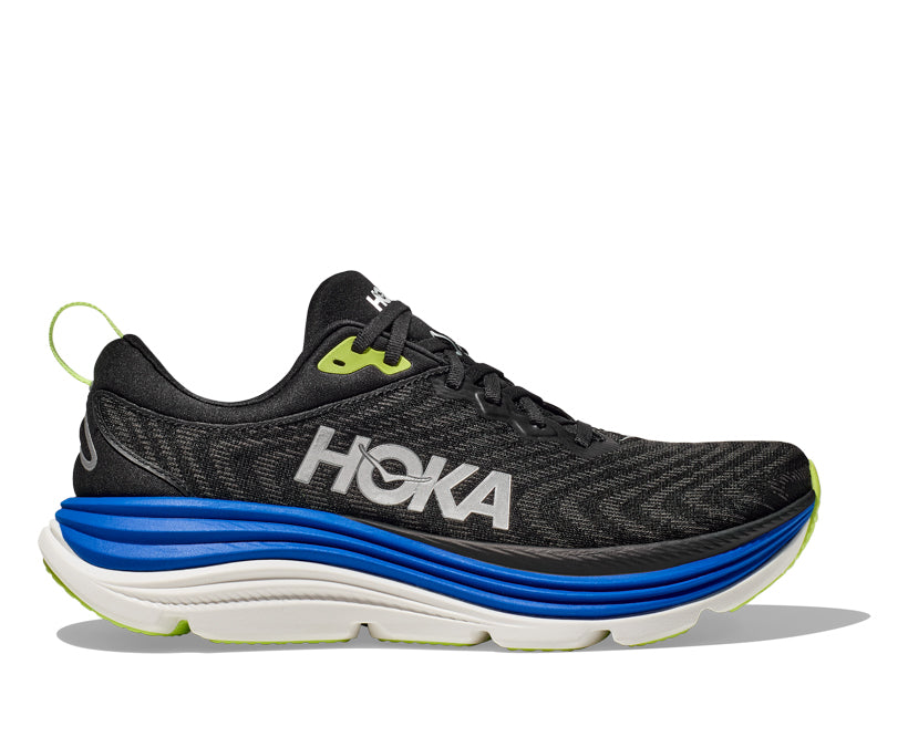 Hoka M GAVIOTA 5 Svart / Elektrisk Kobolt
