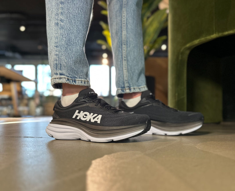 Hoka W BONDI 8 Svart/Vit
