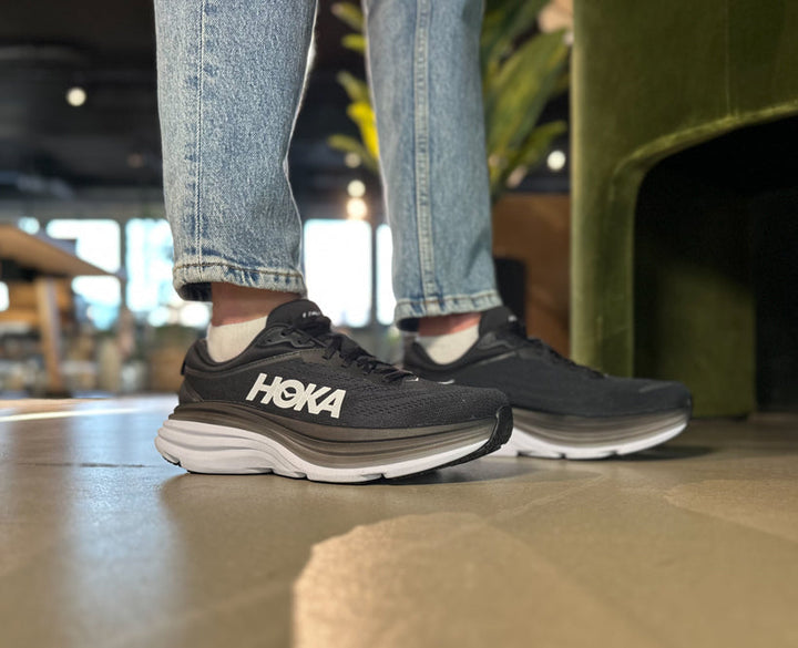 Hoka W BONDI 8 Svart/Vit