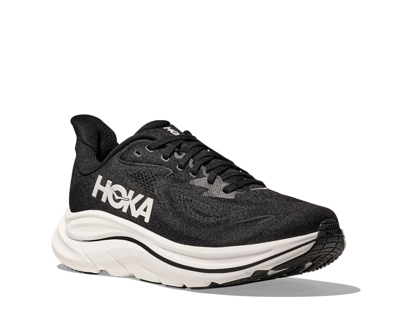 Hoka W CLIFTON 10 WIDE Svart / Vit