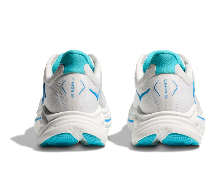 Hoka M CLIFTON 10 White / Skyward Blue