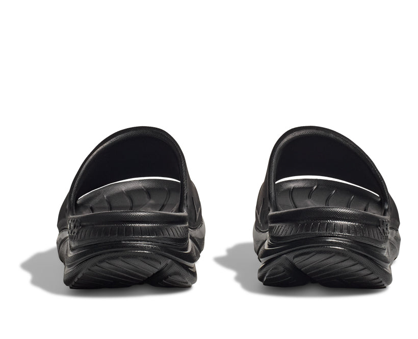 Hoka U ORA ATHLETIC SLIDE Svart / Vit