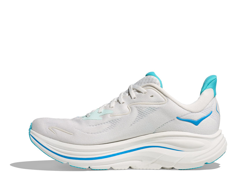 Hoka M CLIFTON 10 White / Skyward Blue