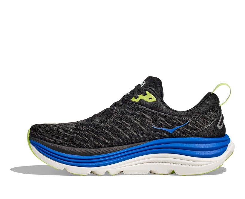 Hoka M GAVIOTA 5 Svart / Elektrisk Kobolt