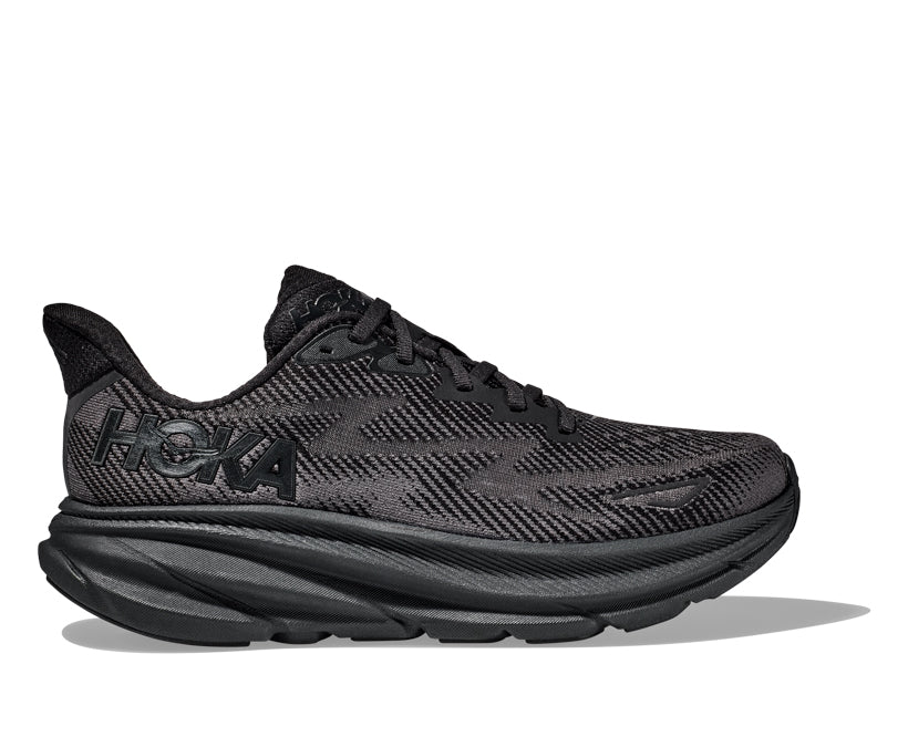 Hoka W CLIFTON 9 Svart / Svart