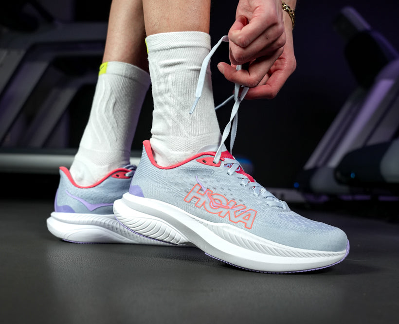 Hoka W MACH 6 Pale Dusk / Gold