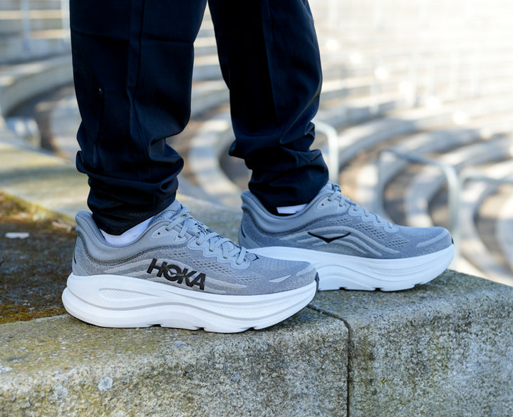 Hoka M BONDI 9 Galactic Gray / Stellar Grey 