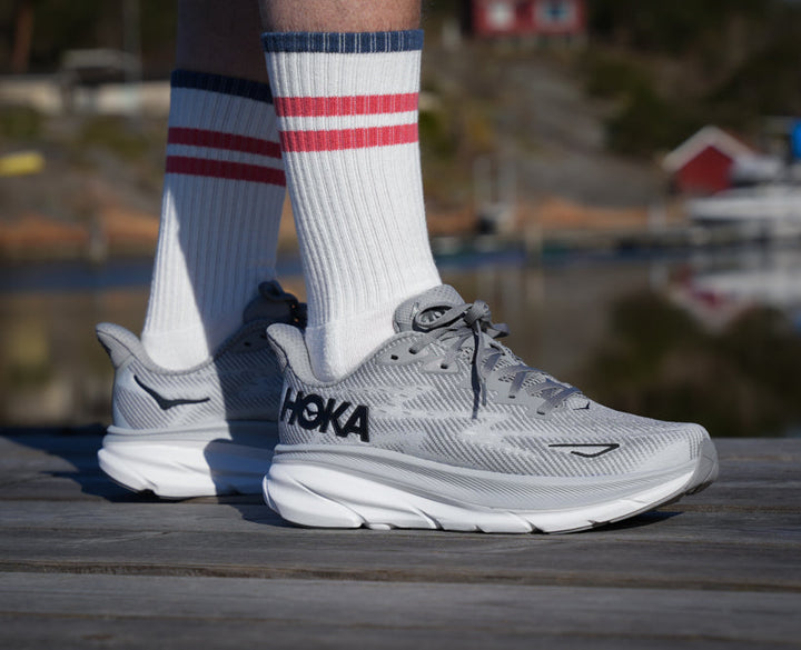 Hoka M CLIFTON 9 Harbor Mist / Svart