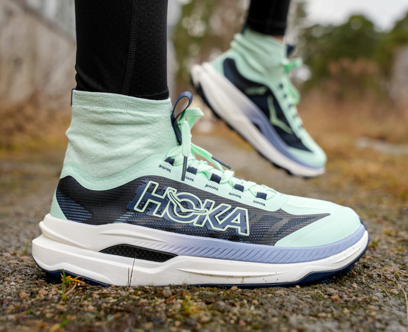 Hoka W TECTON X 3 Mint Fluorite / Varsity Navy