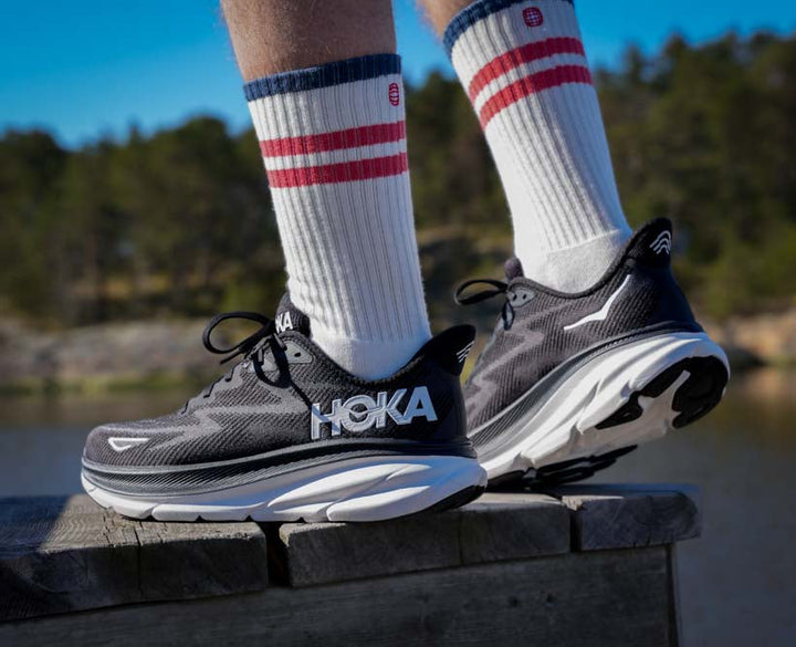 Hoka M CLIFTON 9 Svart / Vit