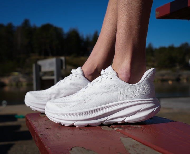 Hoka W CLIFTON 9 Vit / Vit