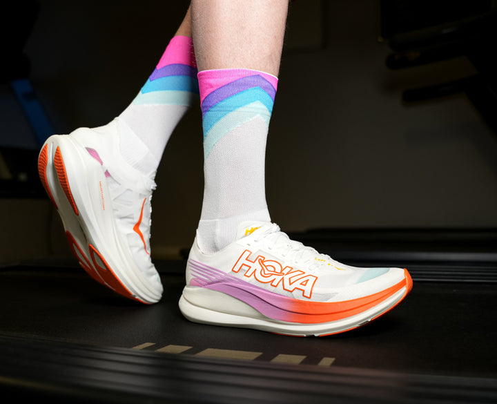 Hoka U ROCKET X 2 Frost / Lava