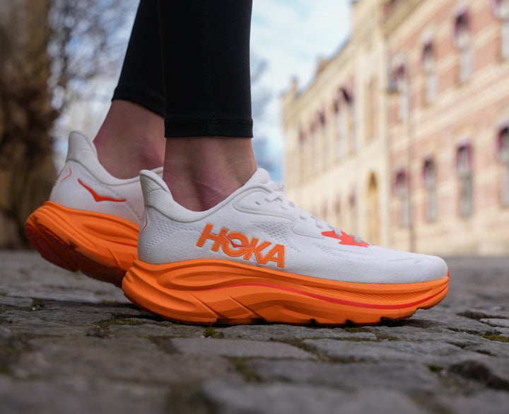 Hoka W CLIFTON 10 Frost / Orange Zest