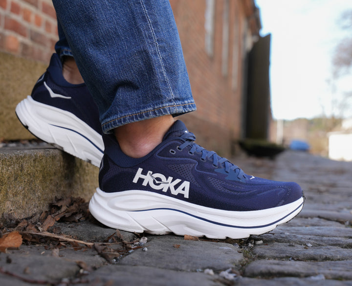 Hoka M CLIFTON 10 Marinblå / Vit
