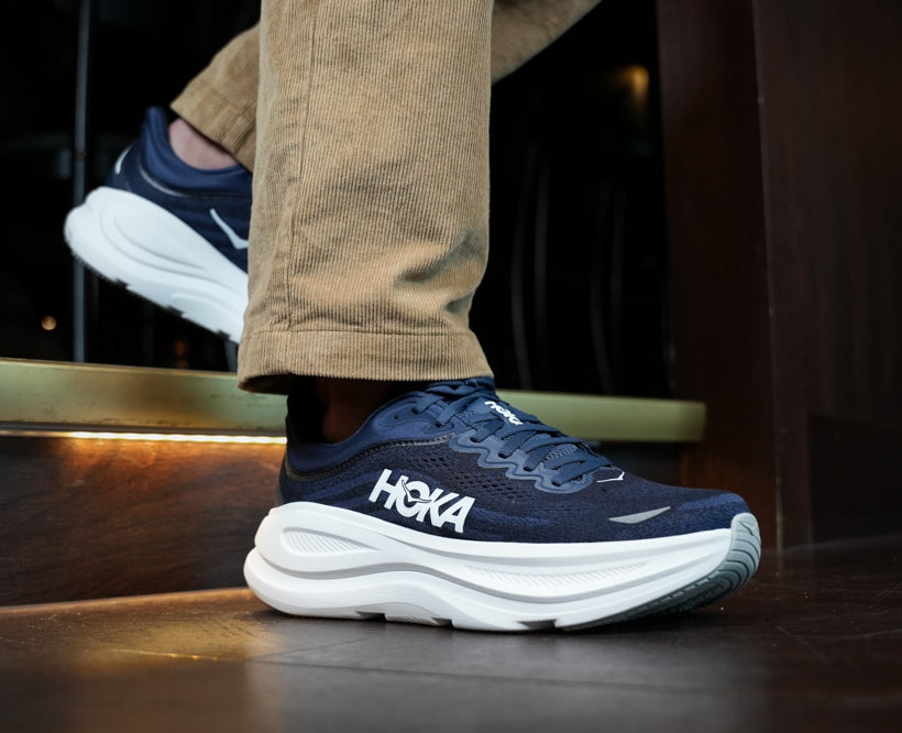 Hoka M BONDI 9 Varsity Marinblå / Vit 