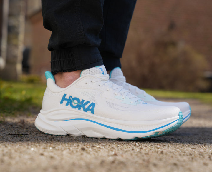 Hoka M CLIFTON 10 White / Skyward Blue