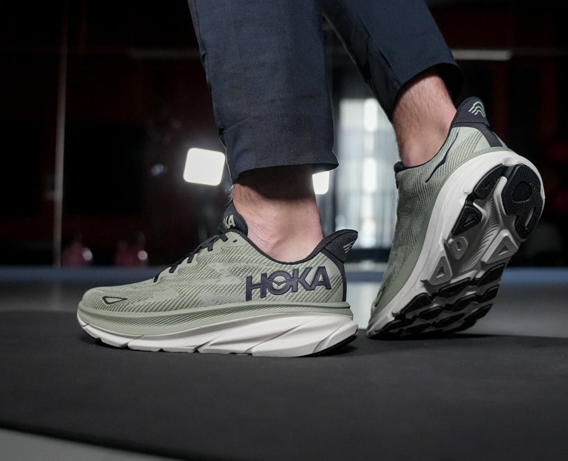 Hoka M CLIFTON 9 Havsmossa / Skogslav