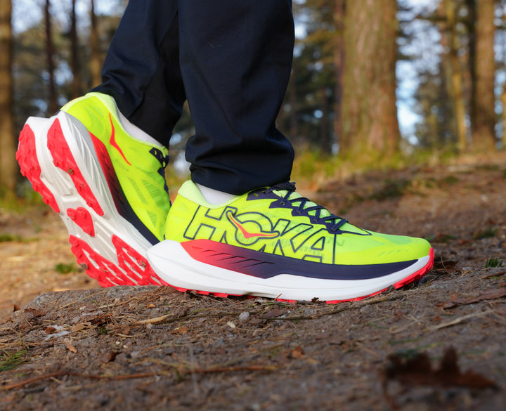 Hoka M ROCKET X TRAIL Neon Yuzu / Neon Flame