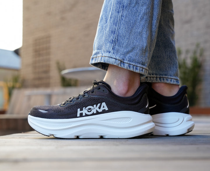 Hoka W BONDI 9 Svart / Vit 