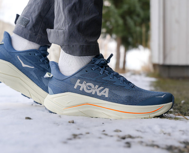 Hoka M CHALLENGER 8 WIDE Faded Navy / Pampas Grass
