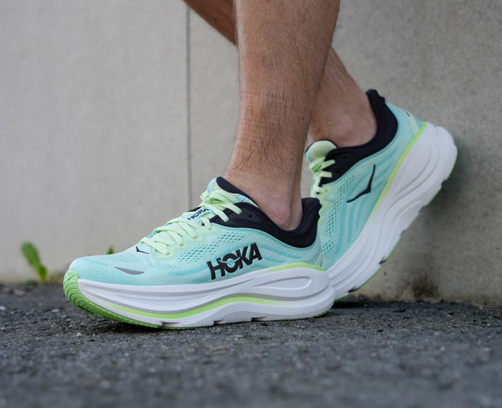 Hoka M BONDI 9 Luna Moth / Blue Spark 