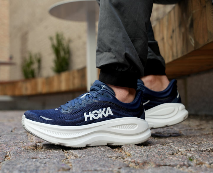 Hoka M BONDI 9 Varsity Marinblå / Vit 