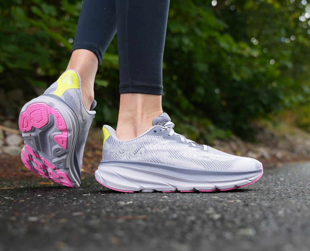 Hoka W CLIFTON 9 GTX Grey Skies / Foggy Grey