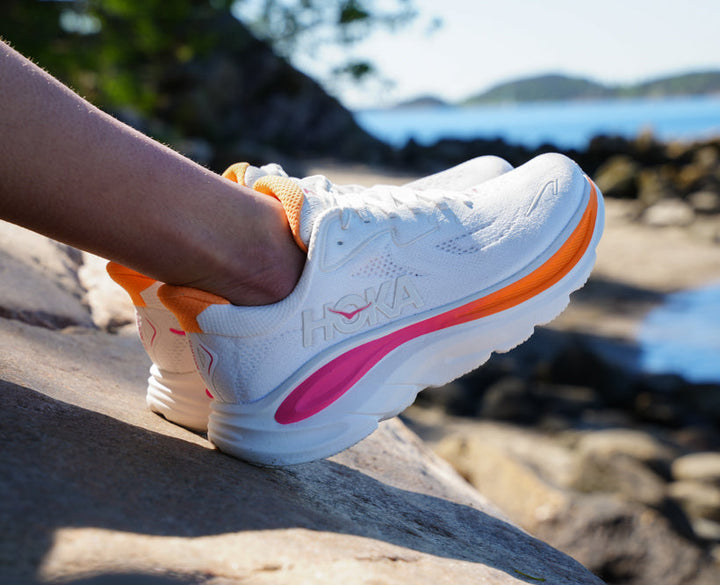Hoka W CLIFTON 10 Vit / Elros