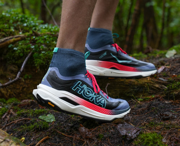 Hoka M TECTON X 3 Stormy Skies / Cerise