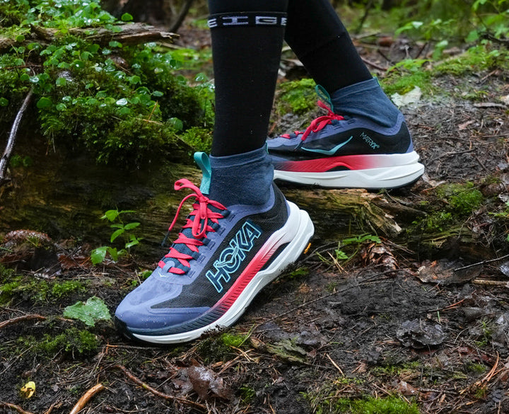 Hoka W TECTON X 3 Stormy Skies / Cerise