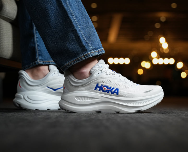 Hoka M BONDI 9 Cosmic Gray / Ultramarine 