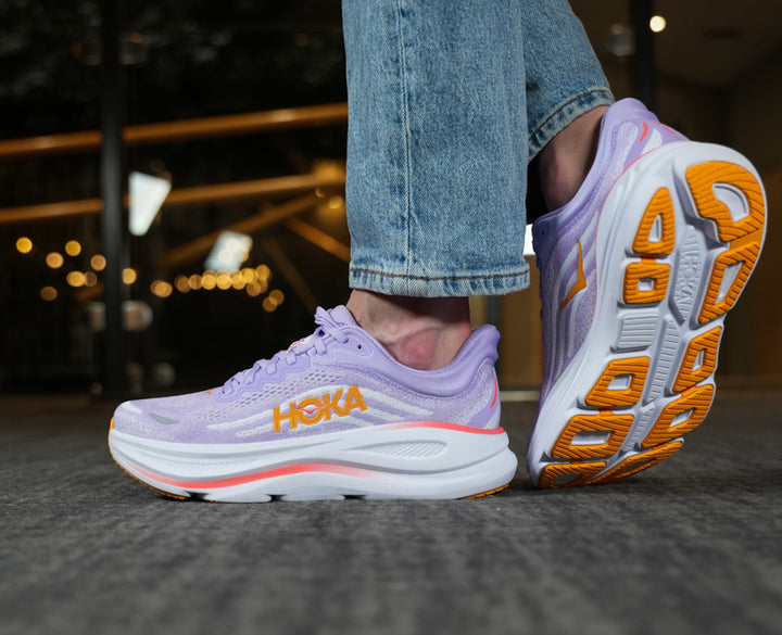 Hoka W BONDI 9 WIDE Aster Flower / Starlight Glow 