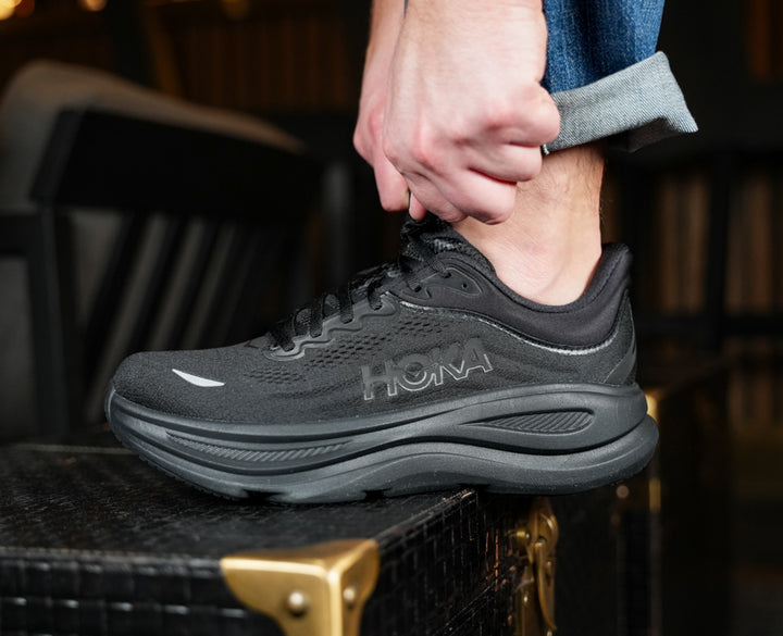 Hoka M BONDI 9 X-WIDE Svart / Svart 