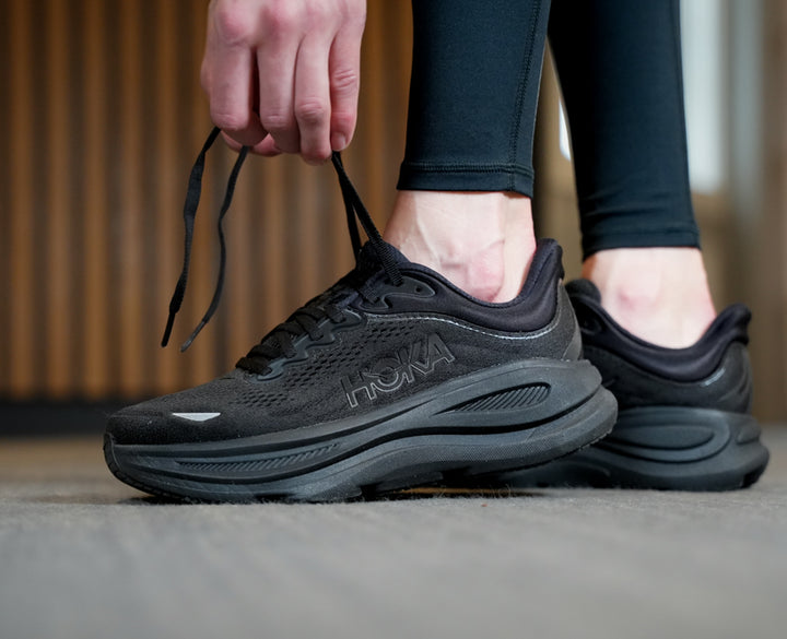 Hoka W BONDI 9 WIDE Svart / Svart 