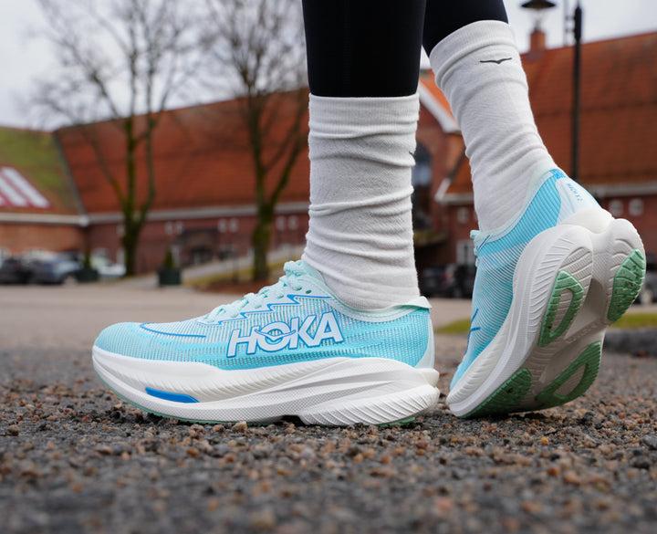 Hoka W Mach X 2 Snow Melt / Blue Spark