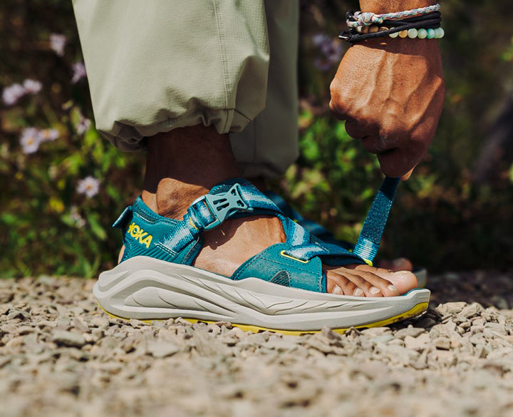 Hoka M INFINI HIKE TC Blå Twilight / Ärtgrön 