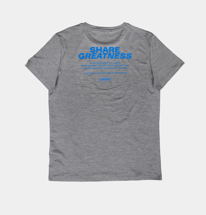 Saysky Statement Pace T-Shirt Grey