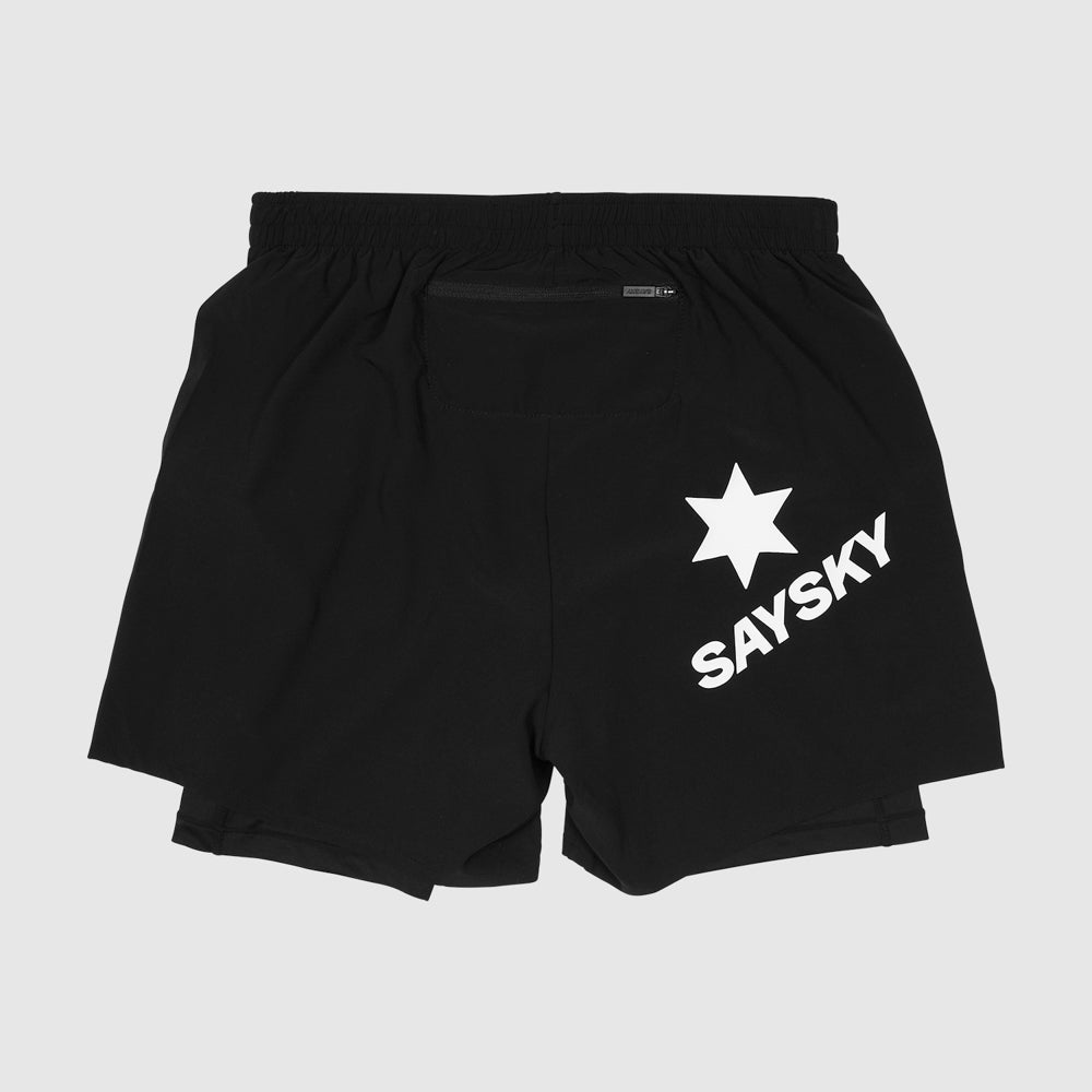 Saysky 2 in 1 Pace Shorts 5'' Black