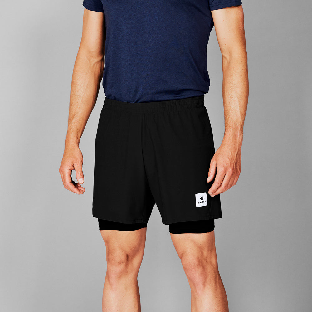 Saysky 2 in 1 Pace Shorts 5'' Black