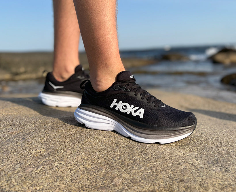 Hoka M BONDI 8 Svart/Vit