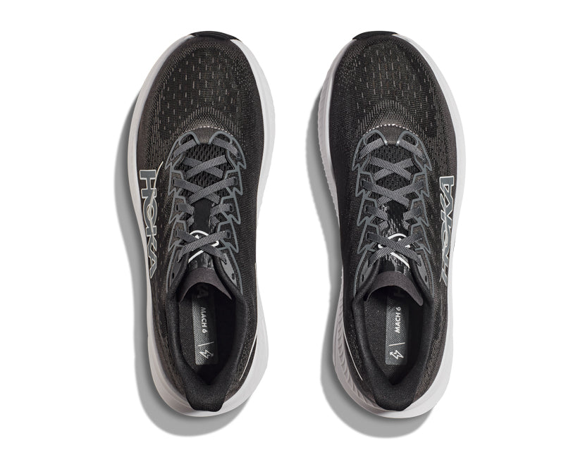 Hoka W MACH 6 Svart / Vit