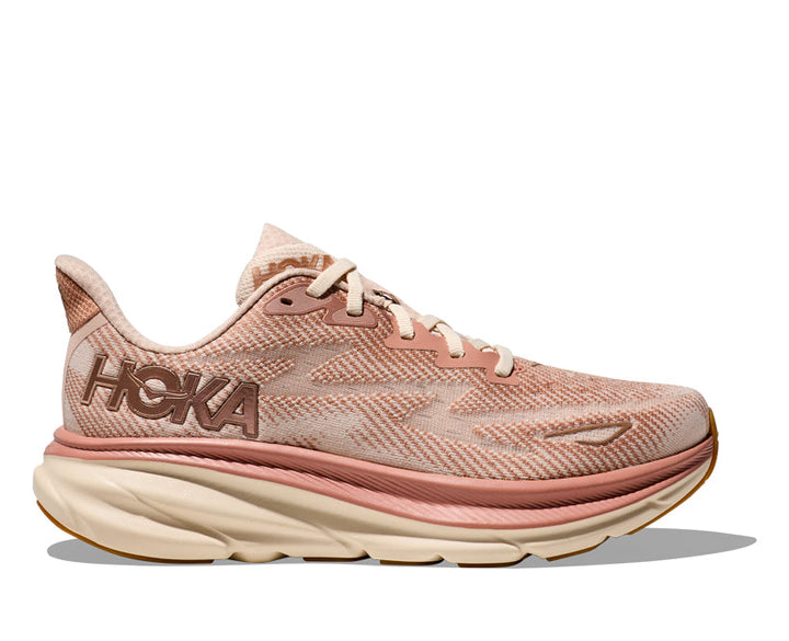 Hoka W CLIFTON 9 Sandsten / Kräm