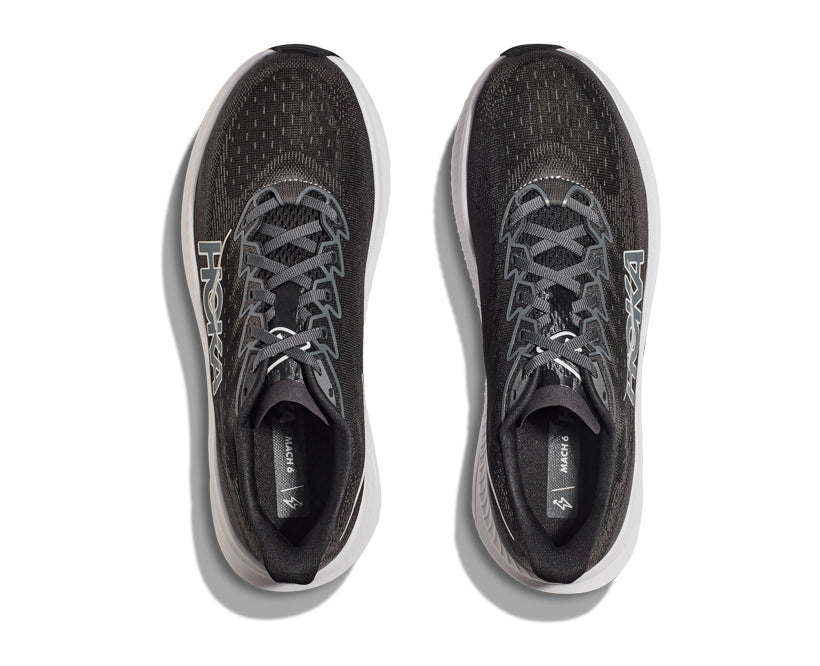 Hoka M MACH 6 Svart / Vit