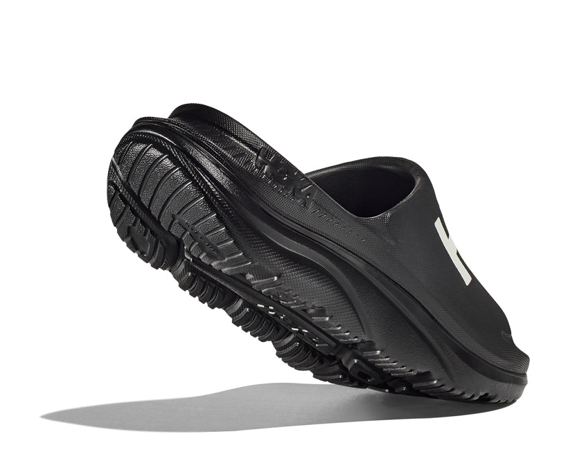 Hoka U ORA ATHLETIC SLIDE Svart / Vit