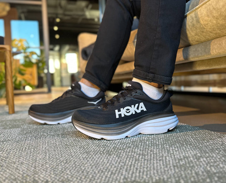 Hoka M BONDI 8 Svart/Vit