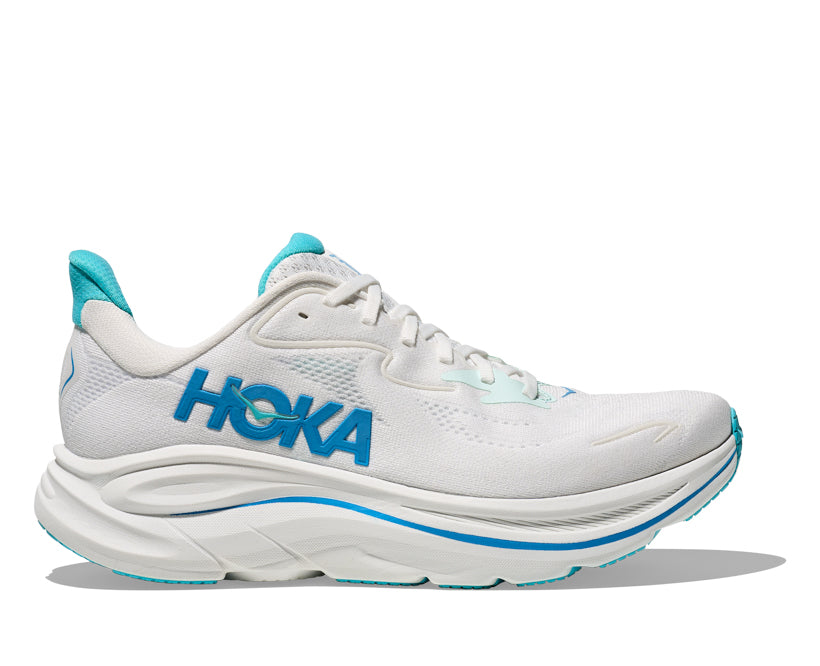Hoka M CLIFTON 10 White / Skyward Blue