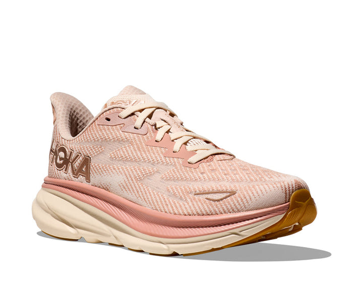 Hoka W CLIFTON 9 Sandsten / Kräm